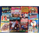 Sticker albums, a collection of 12 unused albums, various issuers and subjects inc. Panini, Football