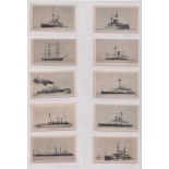 Cigarette cards, Cope's, Chinese Series (41-65) (set, 25 cards, mixed backs) (sl foxing & age