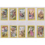 Cigarette cards, China, Chung Ho, Chinese Ancient Personalities, (yellow border, un-numbered) (