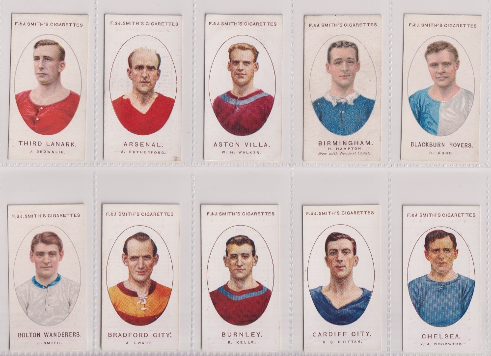 Cigarette cards, Smith's, Football Club Records (Different, 1920) (set, 50 cards) (mostly gd/vg) - Image 5 of 10