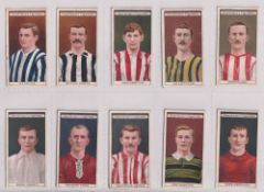 Cigarette cards, Churchman's, Football Club Colours, (34/50 missing nos 3, 5, 9, 12, 13, 14, 18, 20,