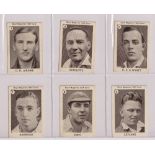Trade cards, Boys Magazine, Zat Cards (Cricketers) 'M' size (set, 11 cards) (gd/vg)