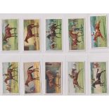 Cigarette cards, Player's, Racehorses (set, 25 cards) (gen gd)