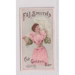 Cigarette card, Smith's, Advertising Card, ref H403, picture no 8 (Advert for Cut Golden Bar,