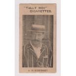 Cigarette card, Australia, National Cigarette Co, English Cricket Team 1897/98, type card A E