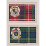 Tobacco silks, Phillips, two sets, 'P' size, both complete but not consecutively numbered, Clan