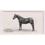 Cigarette card, Taddy, Famous Horses & Cattle, type card, no 10, Yorkshire Coaching Stallion, 'Kings