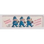 Cigarette card, Salmon & Gluckstein, Occupations, type card, The Police (vg) (1)