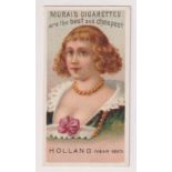 Cigarette card, Murai, Japan, Headdresses of Various Nations, type card, Holland (gd) (1)