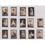 Cigarette cards, North Africa, Protopapas, Photo Series, Actresses, miniature 'K' size, all 'prix