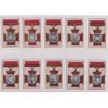 Cigarette cards, Cohen, Weenen & Co, Victoria Cross Heroes (51-100) (set, 50 cards) (a few slight