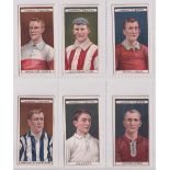 Cigarette cards, Franklyn, Davey & Co, Football Club Colours, 6 cards, Devonport Albion,