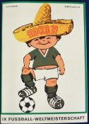 Trade cards, Germany, Bergmann, Mexico 70, special album complete with all 96 cards '1X Fussball