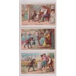 Trade cards, Liebig, Puss in Boots, ref S199, 3 different sets, German, French & Belgian edition (