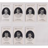 Cigarette cards, Taddy, Prominent Footballers (No Footnote, 1907), Bolton Wanderers, 7 cards,
