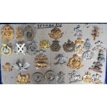 Military Badges, 32 Yeomanry cap badges, probably all copies but nice examples to include Lovats