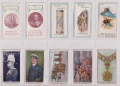 Trade cards, 10 scarce type cards, Barratt's, Coronation 1911 (2), Pascall's, Specialities (2),