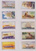 Trade cards, Goodwin's, Ship Series (set, 36 cards, mixed backs) (fair/gd)