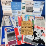 Football programmes, a collection of approx. 150 programmes, mostly late 1950's/60's, various