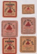 Beer labels, H G Simonds Ltd, Reading, a selection of 75 mixed age labels, including a commemoration