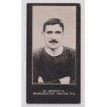 Cigarette card, Smith's, Footballers (Blue back, no series title, Cup Tie Cigarettes), type card, no