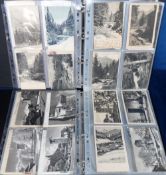 Postcards, approx. 550 postcards dating from the early to mid 20thC. Images include motor coaches,