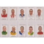 Cigarette cards, 2 sets, Carreras, Footballers, (large titles) (75 cards) (few fair, gen gd) &