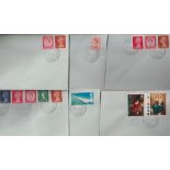 Stamps, Collection of GB first day covers 1960s-1990s together with some from USA and Australia.