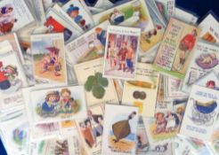 Postcards, Comic, approx. 140 mostly Donald McGill cards 1914-1939, seaside humour, children, post-