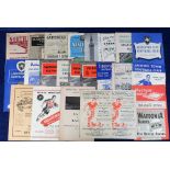 Football programmes, selection, 1950's, 23 programmes inc. Sheffield Utd v Swansea 52/3, FA X1 v RAF