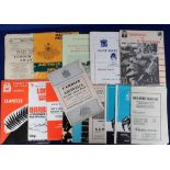 Rugby Union programmes, mixed selection, 17 programmes, 1940's onwards inc. Harlequins v Cardiff