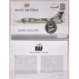 Stamps, Collection of RAF coin covers. (12)