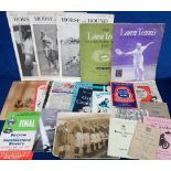 Sport, a mixed selection of items inc. various tickets, programmes, magazines etc Wimbledon