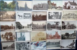 Postcards, a Cambridgeshire and Suffolk collection of approx. 105 cards, with RPs of Hippodrome