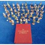 The Great Regiments of Waterloo, 1979 pewter set of 50 soldiers complete with paperwork, posters and