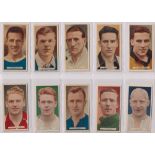 Cigarette cards, Football, 4 sets, Ardath Famous Footballers (50 cards), Carreras Famous Footballers