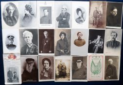 Postcards, Salvation Army, a good mix of approx. 47 cards, inc. RPs of bands, General Bramwell,