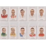 Cigarette cards, Carreras, Footballers (small titles) (set, 75 cards) (gd)