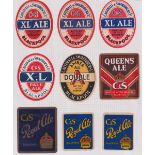 Beer labels, a mixed age selection of 26 labels, Catterall & Swarbrick's, Blackpool (15),