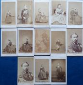 Photographs, Carte de Visite, a Royalty mix of 13 photos mainly of Queen Victoria's children, inc.