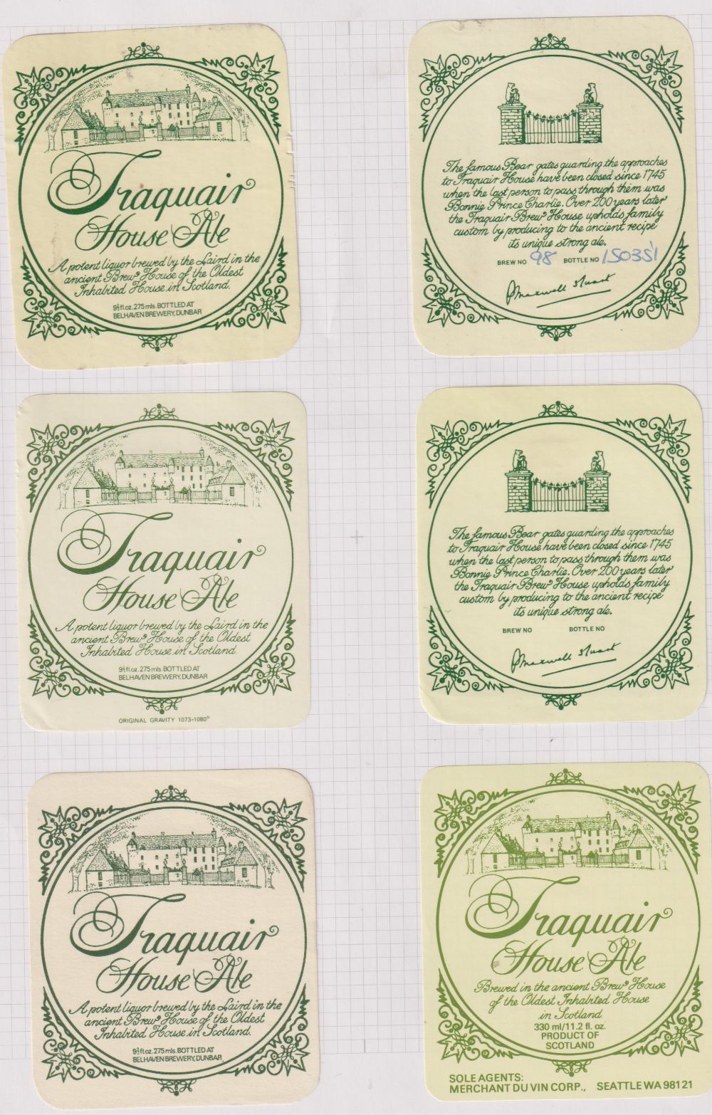 Beer labels, a mixed shape, size and age collection of 81 labels, Tomson & Wotton Ltd, Ramsgate ( - Image 4 of 13