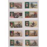 Cigarette cards, Ogden's, Famous Dirt-Track Riders (set, 25 cards) (vg)