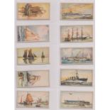 Cigarette cards, Shipping, 6 sets, Lea, Ships of the World, Murray, The Story of Ships, Player's,