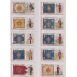 Cigarette cards, Taddy, Territorial Regiments (set, 25 cards) (some with sl marks) (gen gd)