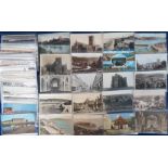 Postcards, Dorset, approx. 220 cards R.P.s, printed and artist drawn to include Portland Convict