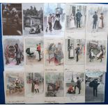 Postcards, London Life, a selection of approx. 28 cards inc. RPs from the Rotary series nos. 10513-