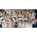 Postcards and Photographs, Music to comprise 5 'fan club' images (Elvis, Adam Faith (2), The