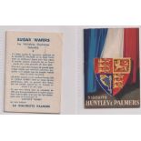 Trade cards, Huntley & Palmers, two cards, early French Issue Calendar Booklets (both the same &