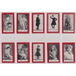 Cigarette cards, Ogden's, Overseas Issue, Music Hall Celebrities (Tabs) (set, 50 cards) (most with