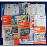 Football programmes, Glasgow Rangers home & away programmes, 1967/68 (47), 1968/9 (48) & 1969/70 (